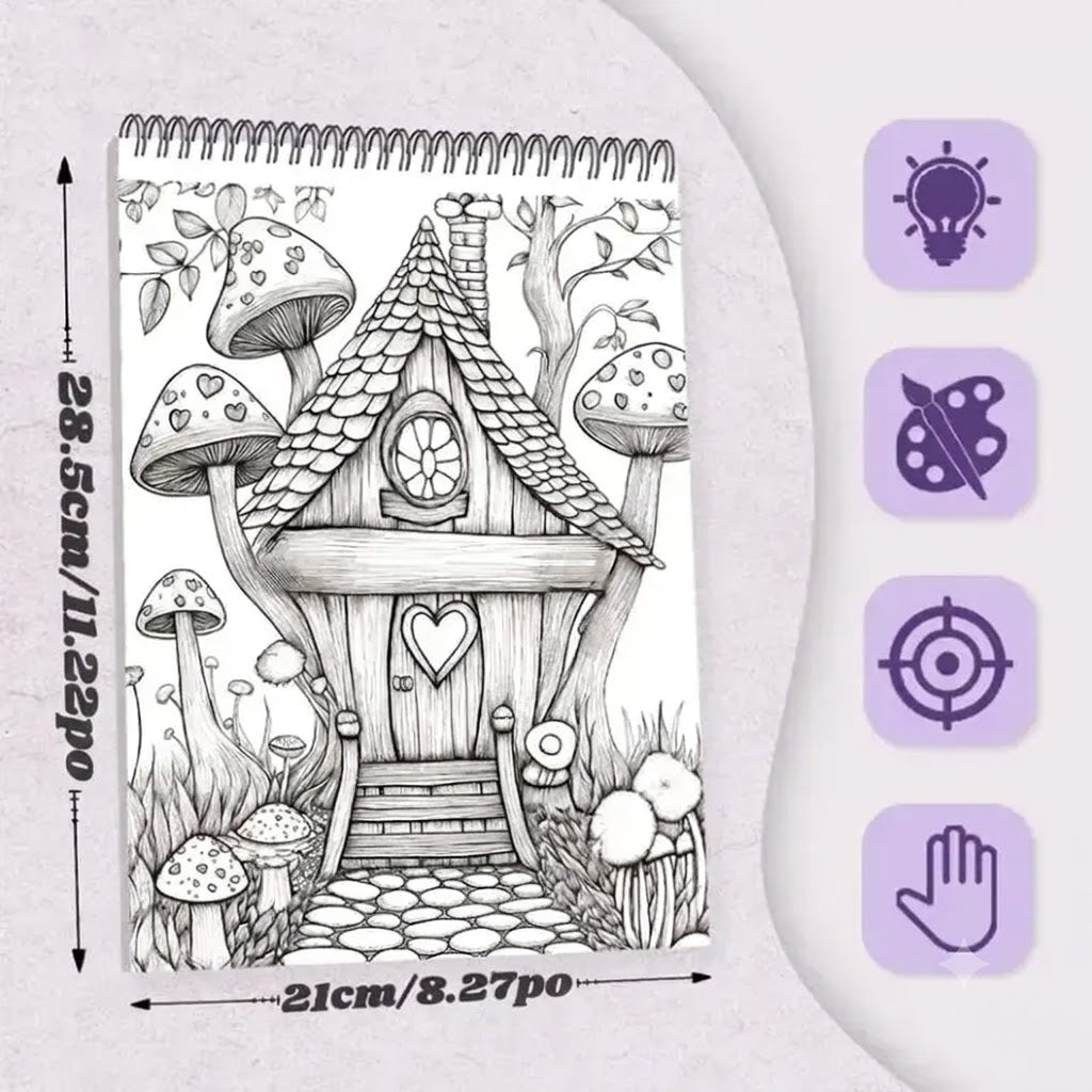 Livre de coloriage mindfulness pour adultes