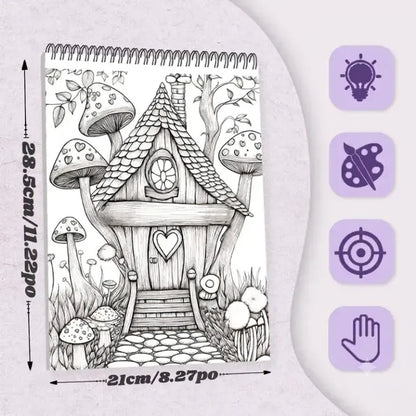 Livre de coloriage mindfulness pour adultes