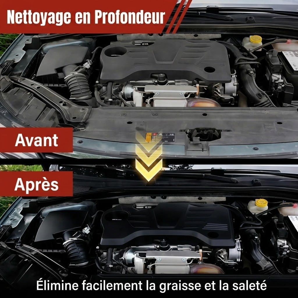 Spray nettoyant pour moteur