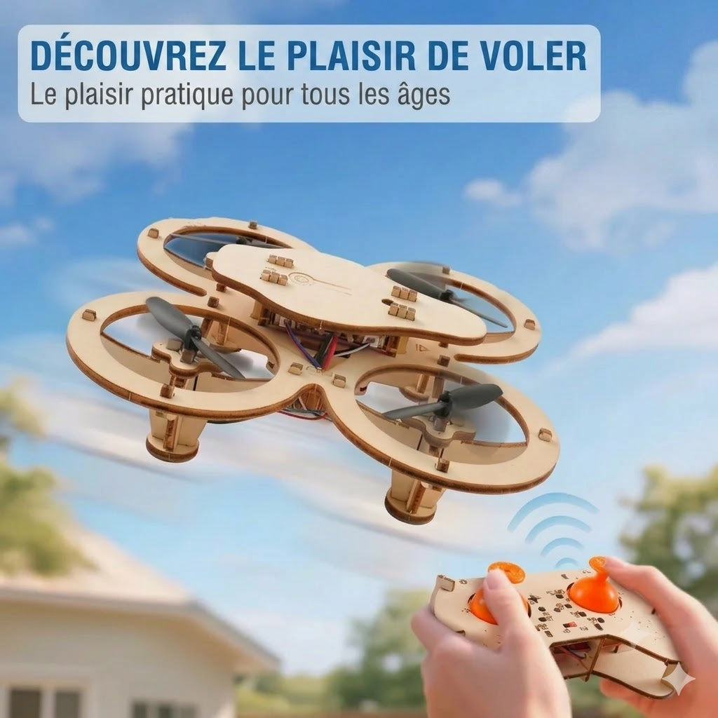 Ce kit de construction transforme votre enfant en mini-ingénieur.