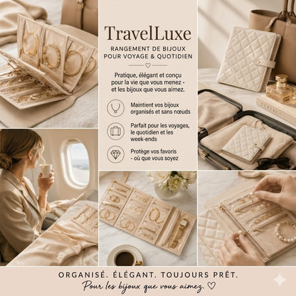 Boîte À Bijoux TravelLuxe – Compacte Et Toujours Organisée
