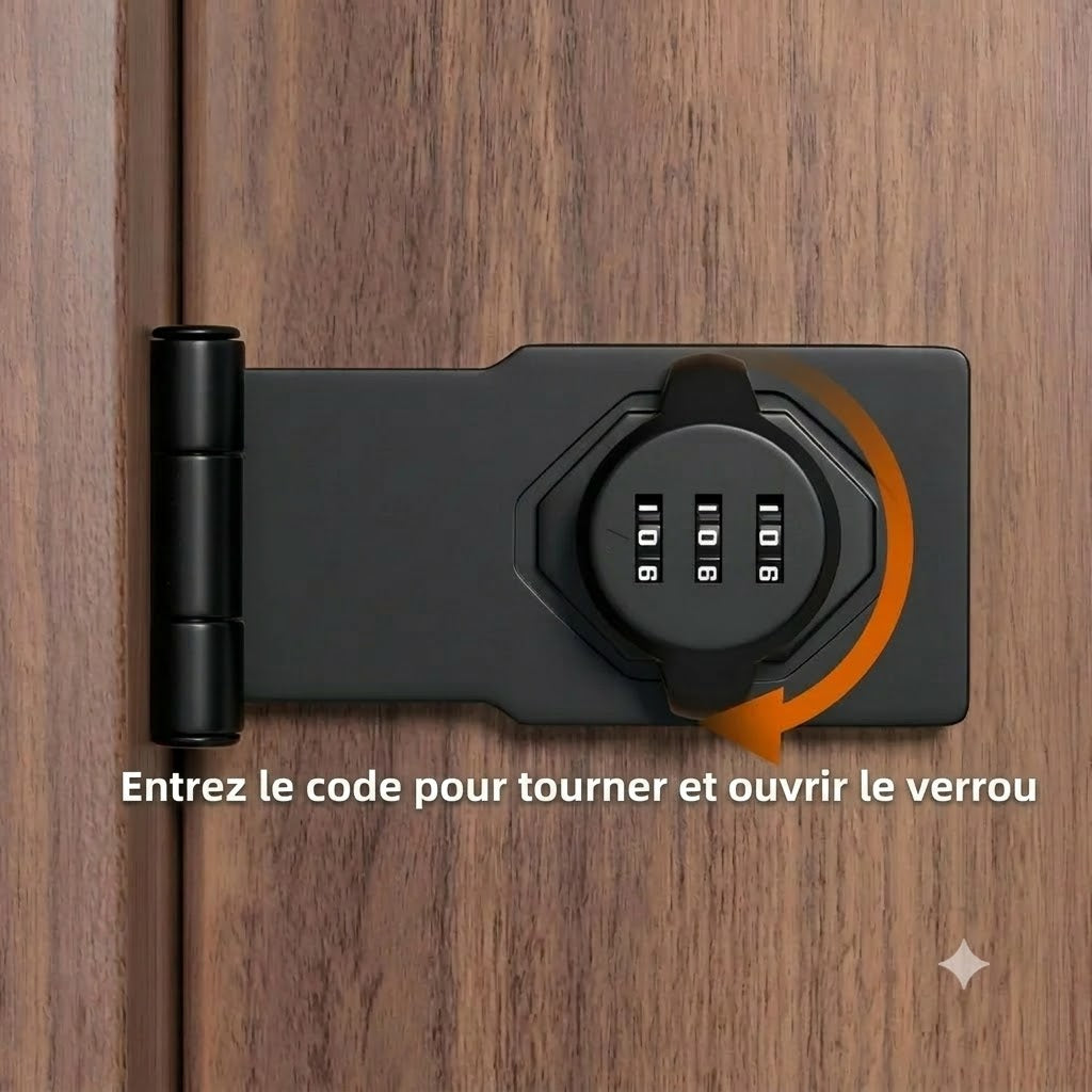 Serrure à Combinaison pour Armoires et Portes