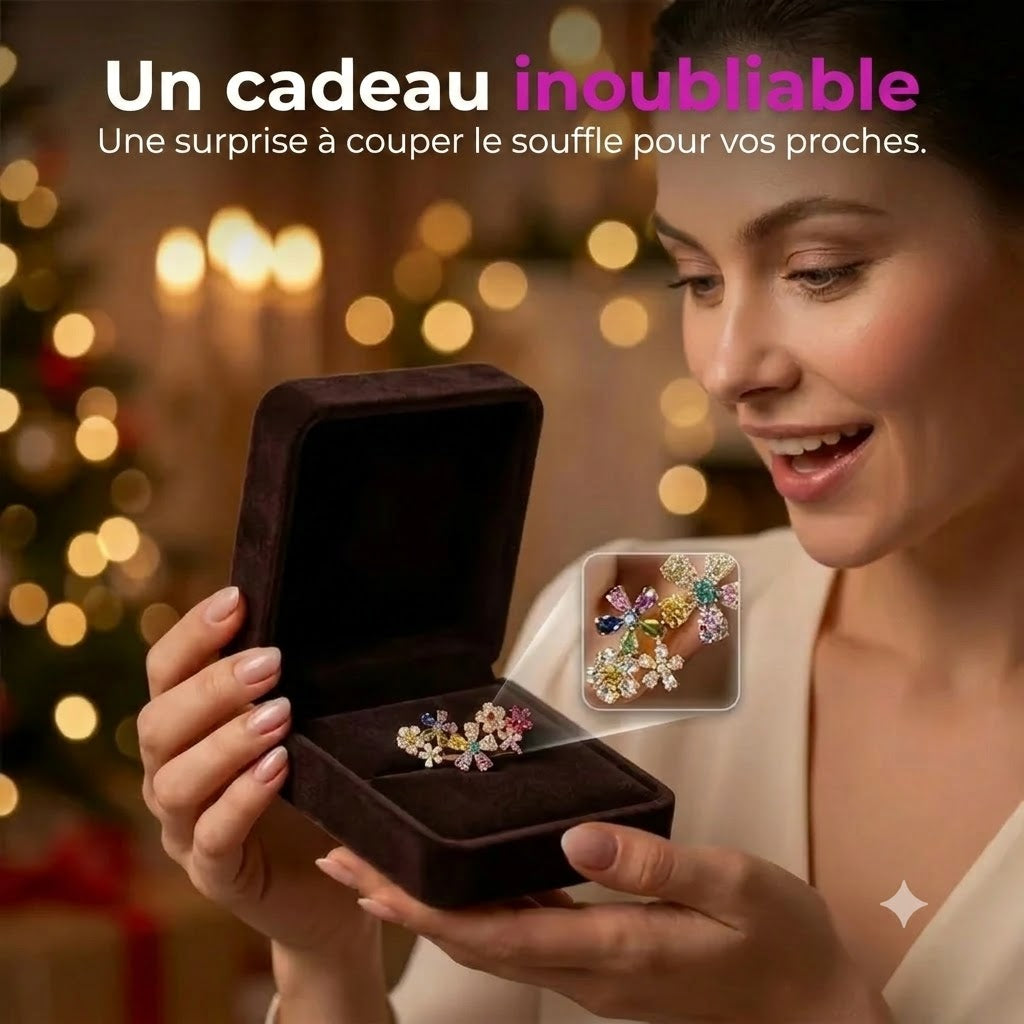 Lot de 2 boucles d’oreilles fleur