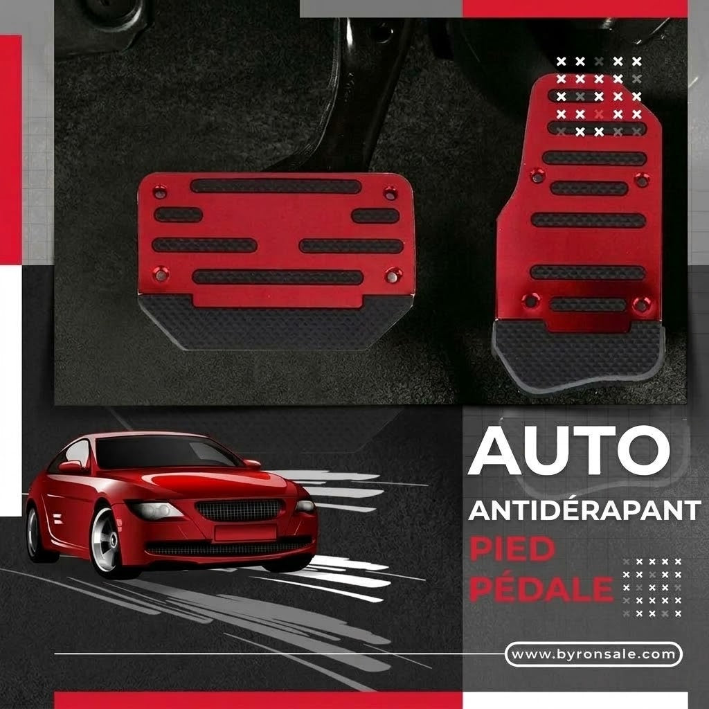 Repose-pieds antidérapants pour voiture