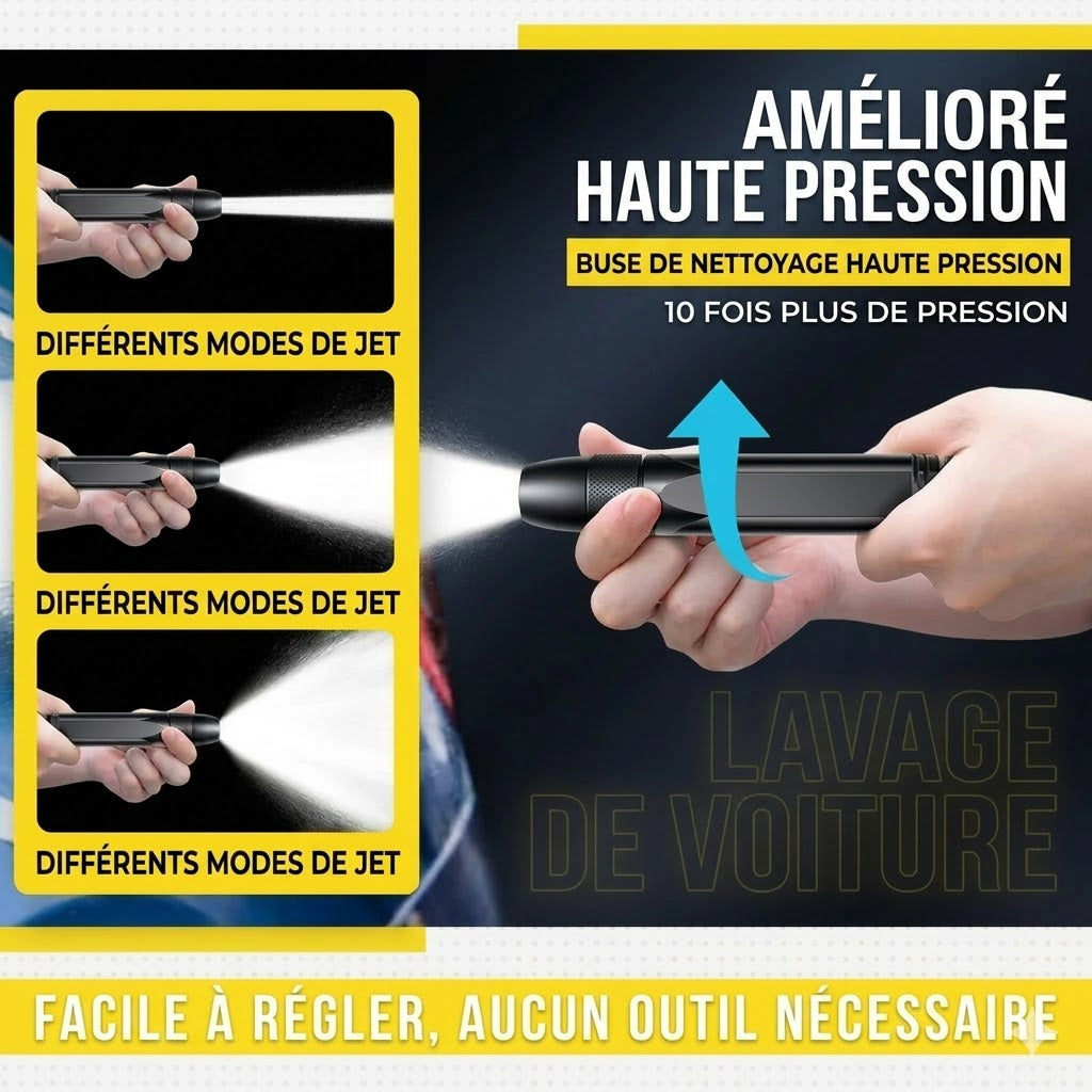 Nettoyeur haute pression pour voiture et jardin