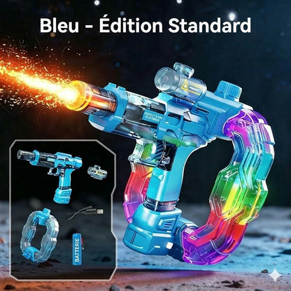 Pistolet à eau lumineux arc-en-ciel