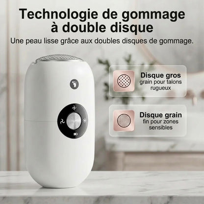 Râpe électrique pour les pieds et les callosités