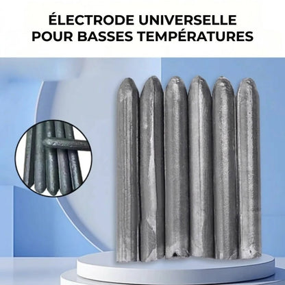 Baguettes de soudage universelles à basse température – 6 pièces