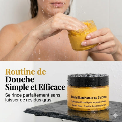 Gommage Corporel au Curcuma – Stimule la Peau avec une Exfoliation Douce et une Hydratation Intense