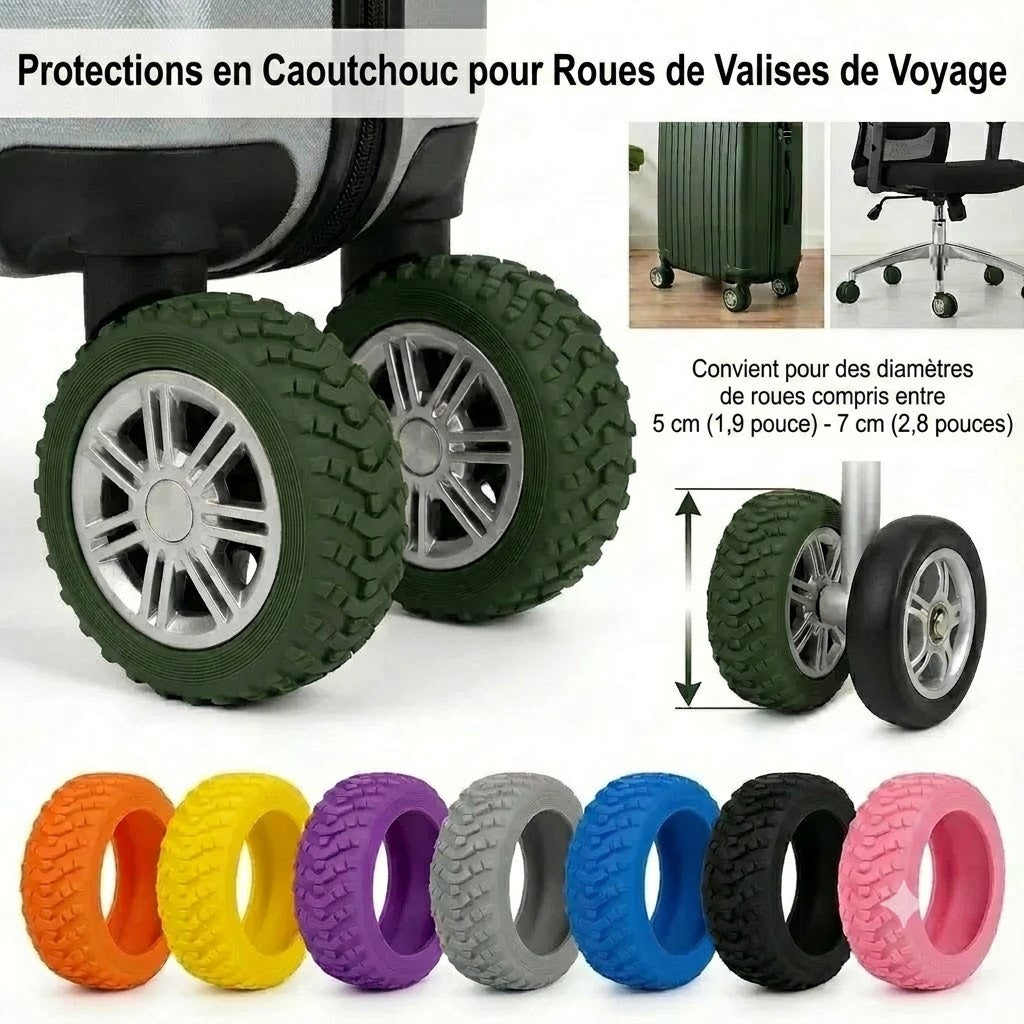 Protège-roues pour valises