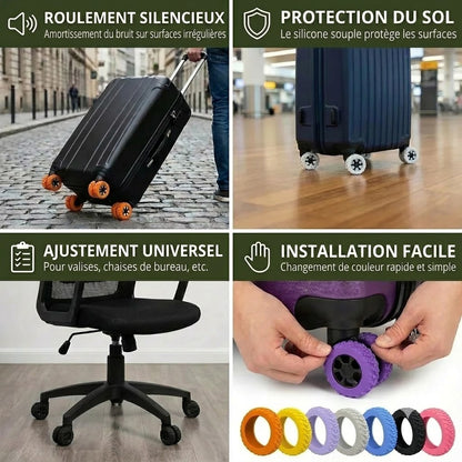 Protège-roues pour valises