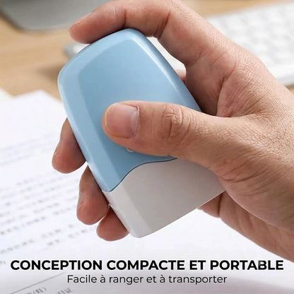 Tampon rouleau de confidentialité pour documents