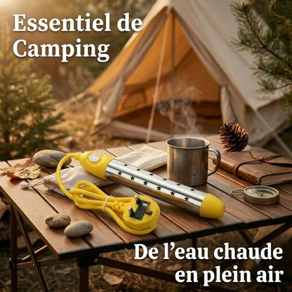 Chauffe-eau immergé en acier inoxydable