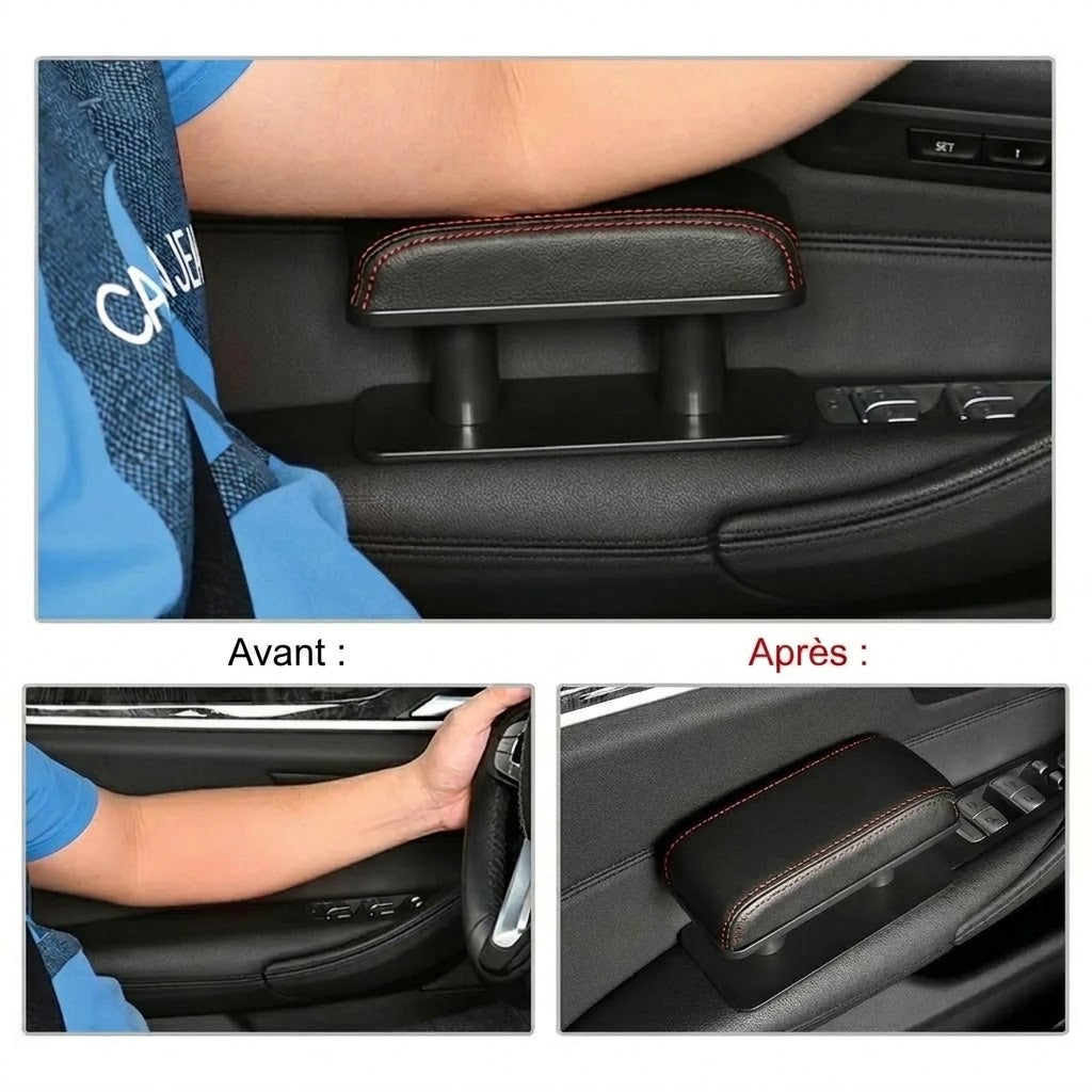 Coussin d’accoudoir réglable pour portière de voiture