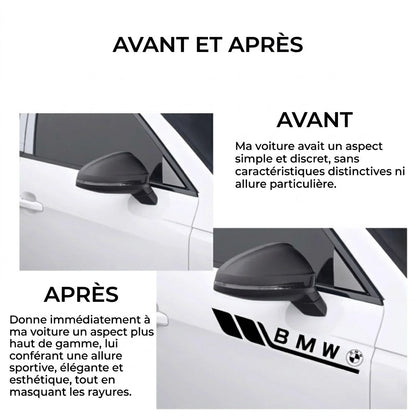 Stickers décoratifs pour voiture (4 pièces)