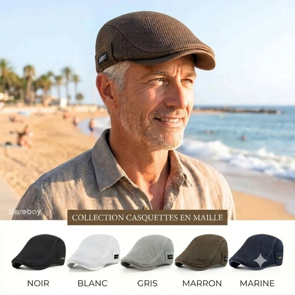 Casquette en mesh pour homme