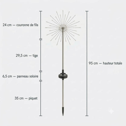 Lampes solaires décoratives