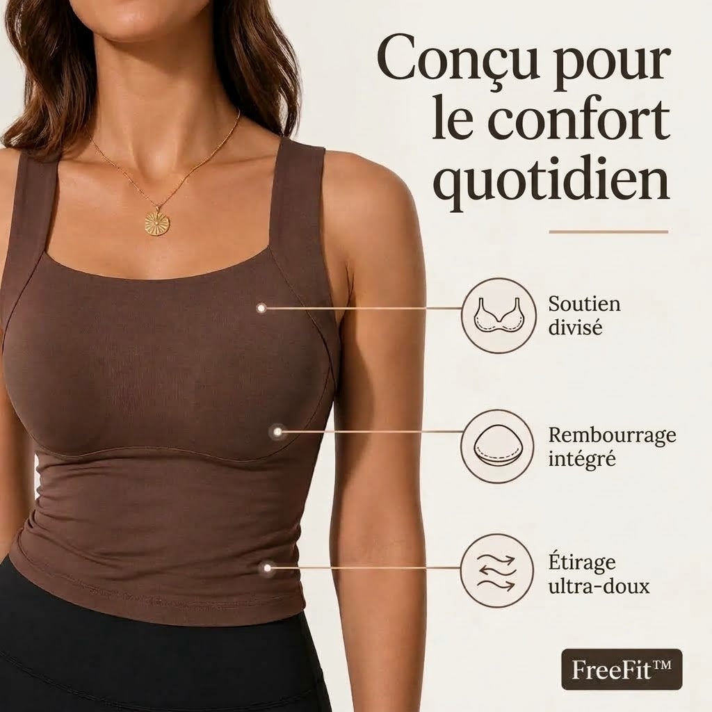 Brassière ReeFit sans armatures avec maintien confortable