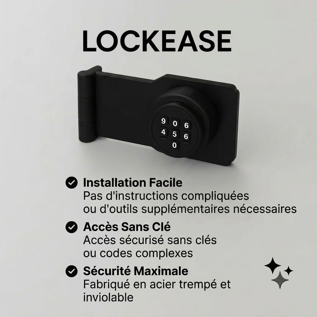 Serrure à Combinaison pour Armoires et Portes