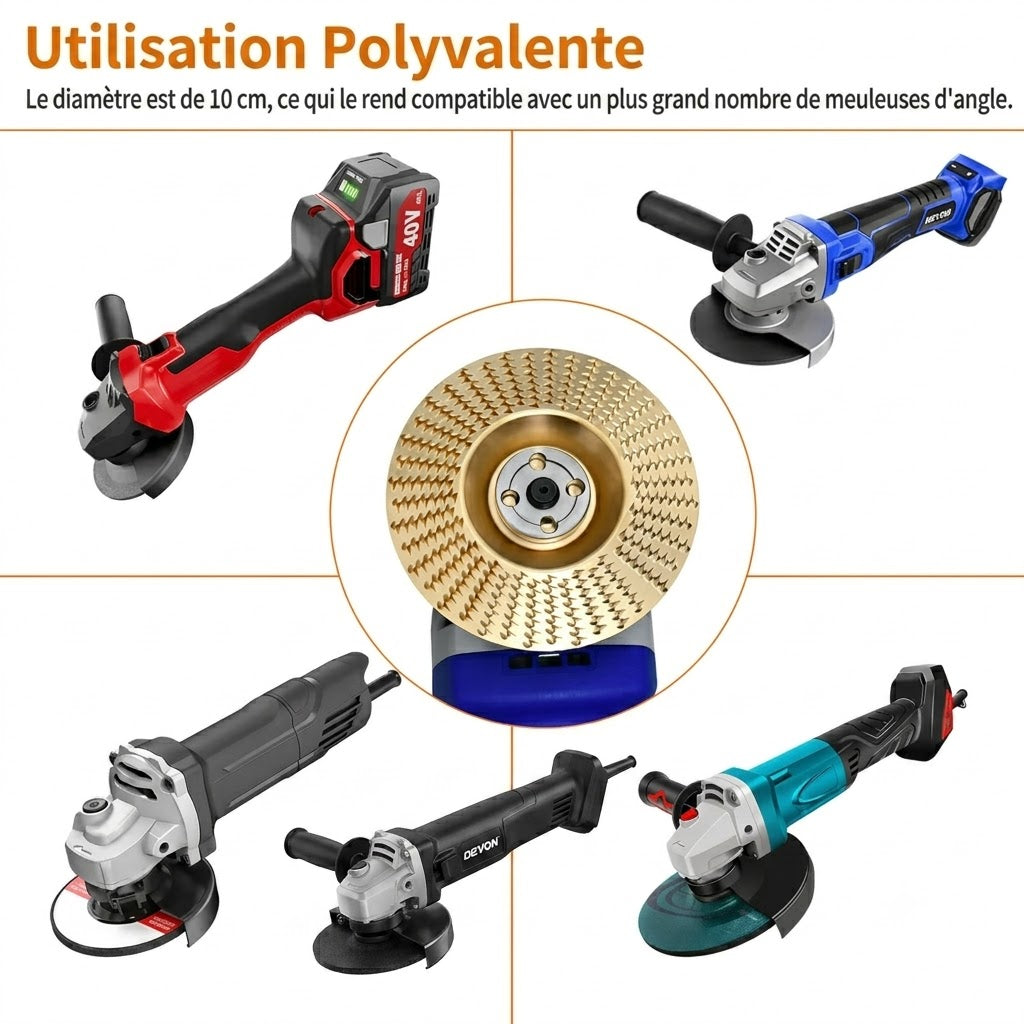 Disques de meulage de précision CarveX – lot de 3