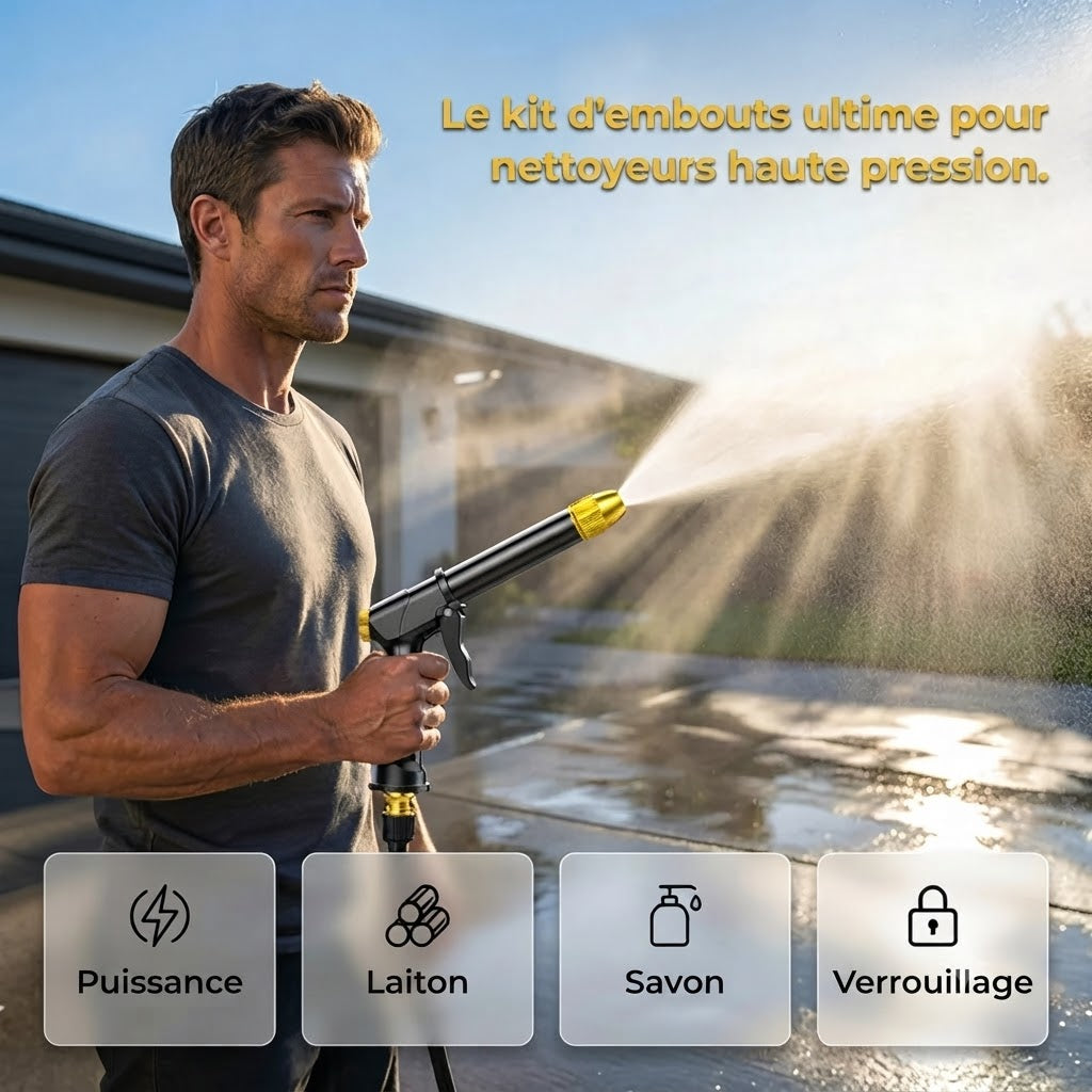 Pistolet d’arrosage pour tuyau d’arrosage