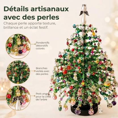 Kit DIY de sapin de Noël en perles