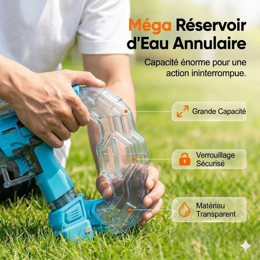 Pistolet à eau lumineux arc-en-ciel