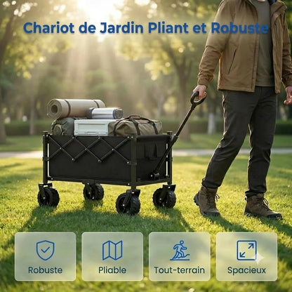 Chariot de transport pliable