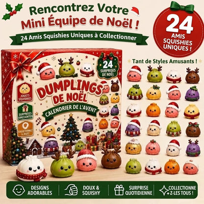 Calendrier de l’Avent Dumpling avec squishies