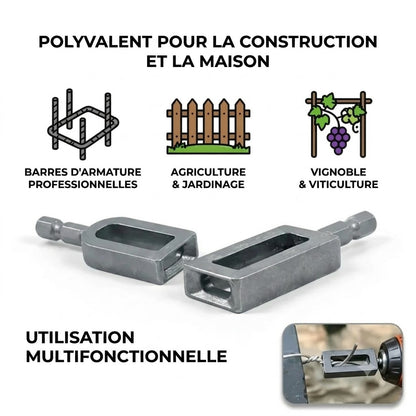 Torsadeur de fil pour perceuse
