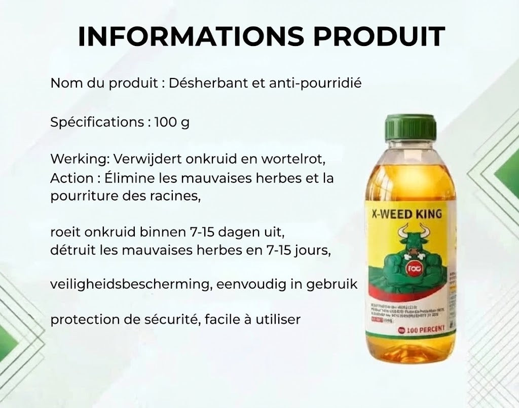 Désherbeur 2 en 1 pour jardin et terrasse
