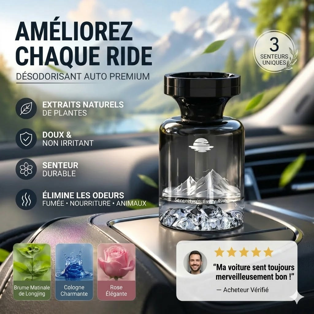 110 ml Désodorisant de voiture longue durée