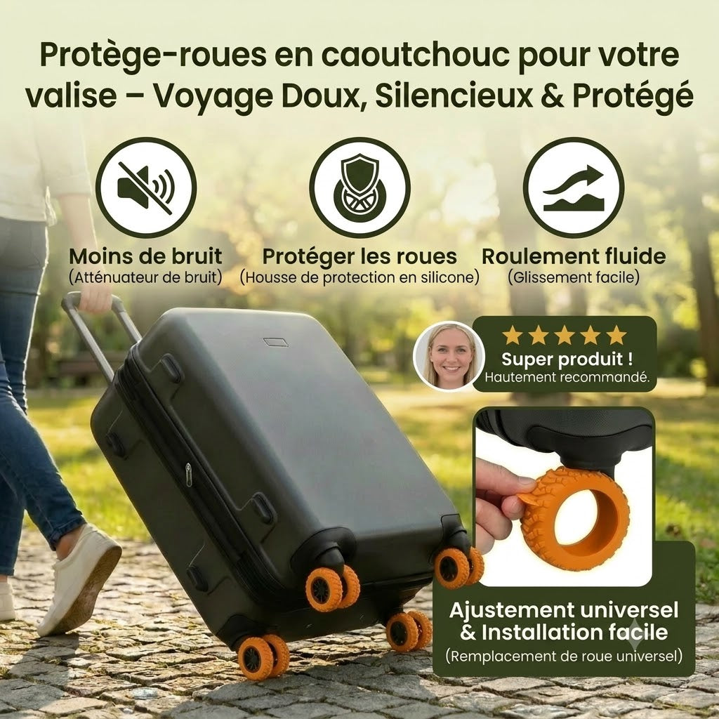 Protège-roues pour valises
