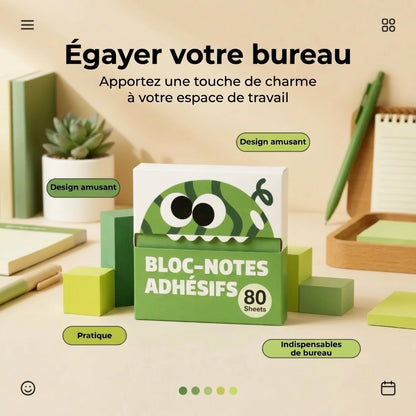 Notes adhésives pop-up Fruitmonster 80 feuilles