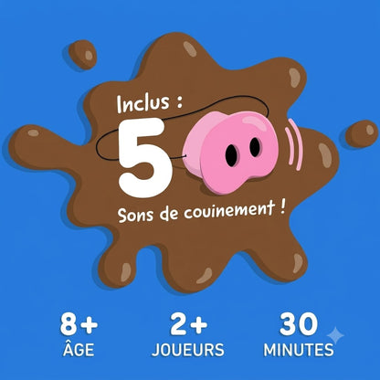 Jeu du groin renifleur – Rire absolument interdit