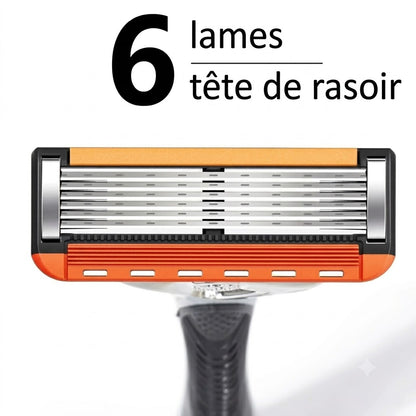ProShave 6 – Lames de rasoir à 6 lames en pack de 24/48 pièces
