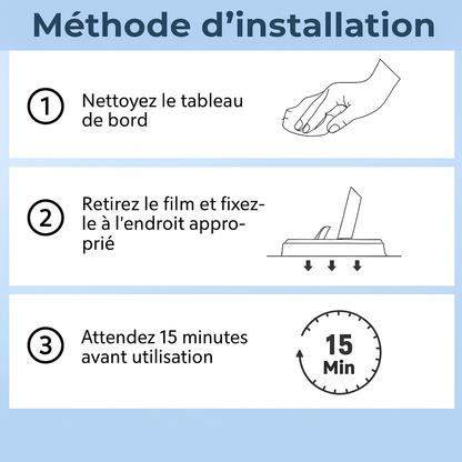 Support de téléphone de navigation pour tableau de bord