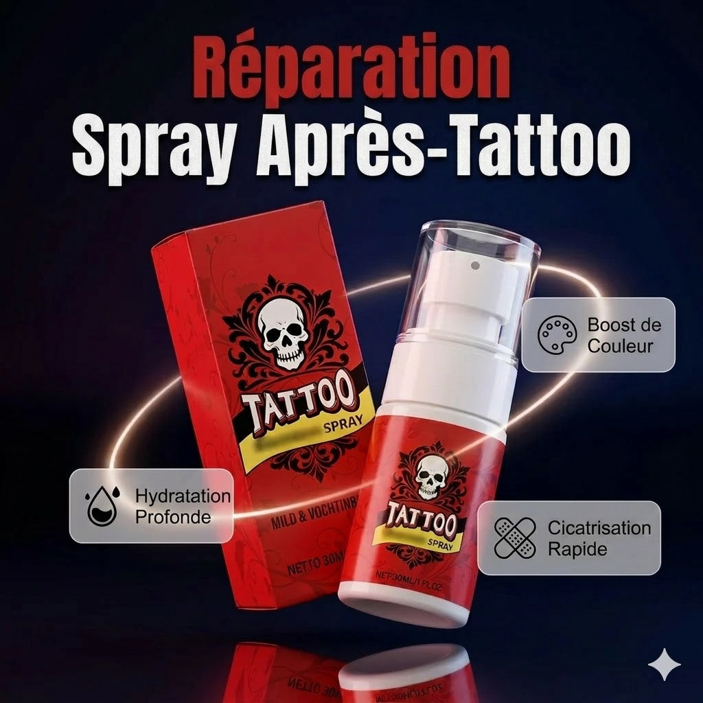 Spray hydratant de soin après-tatouage