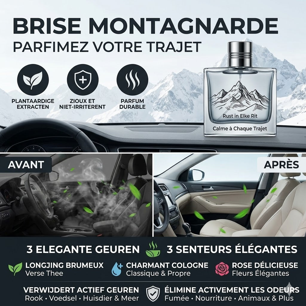 110 ml Désodorisant de voiture longue durée