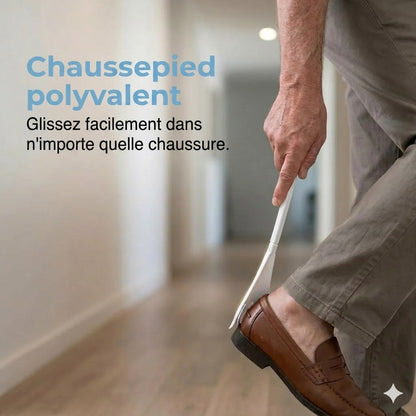 Enfile-chaussettes rigide avec sangles de tirage