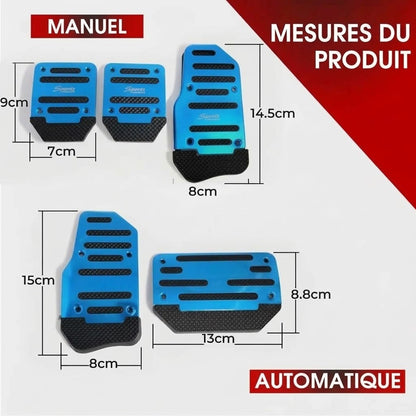 Repose-pieds antidérapants pour voiture