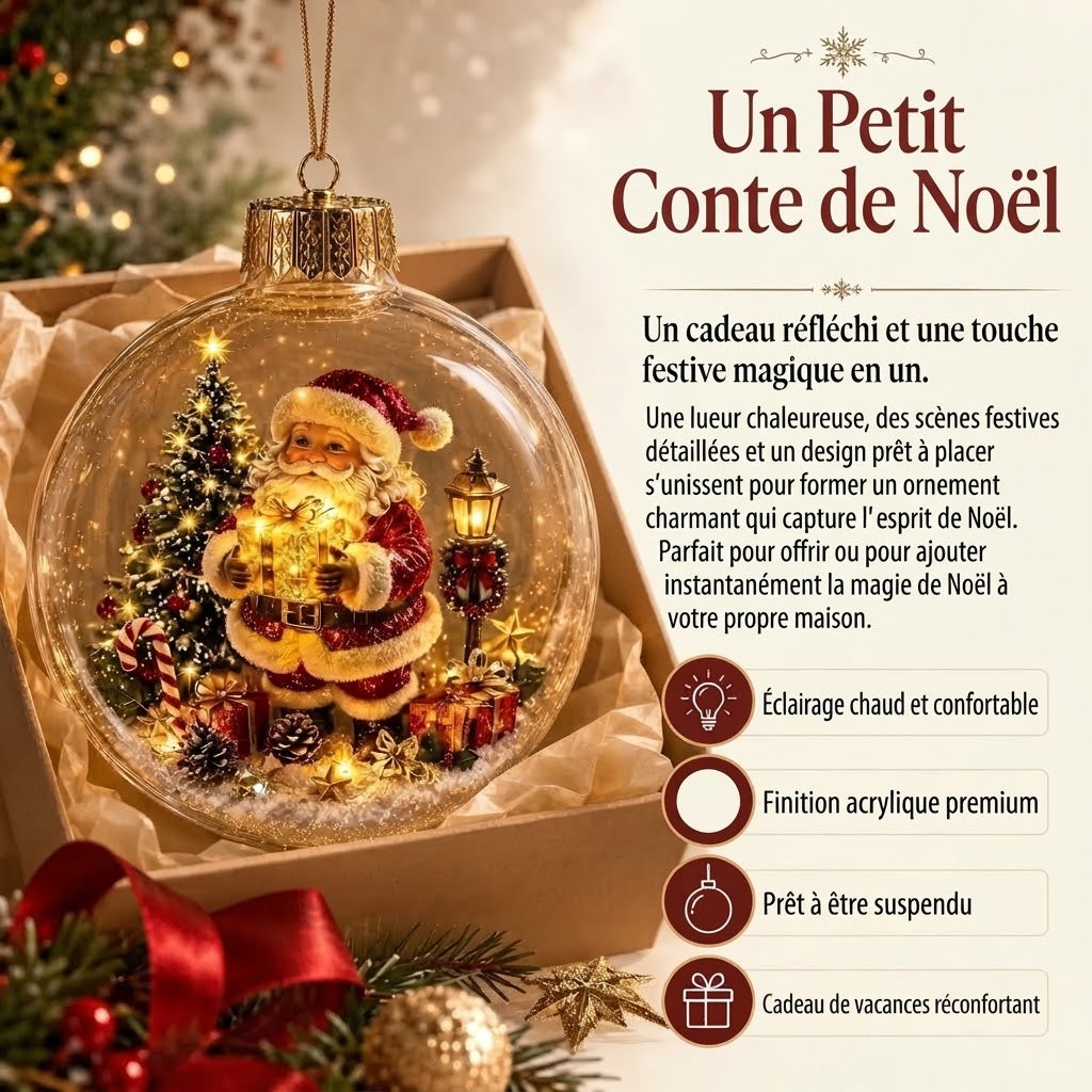 Décoration de Noël miniature lumineuse VinterMagi
