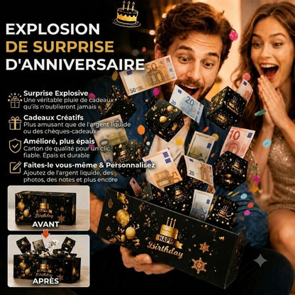 Boîte surprise d’anniversaire