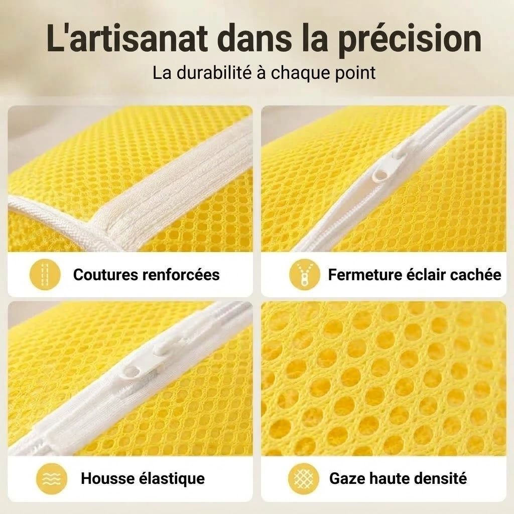 Sac de lavage en maille pour chaussures en machine