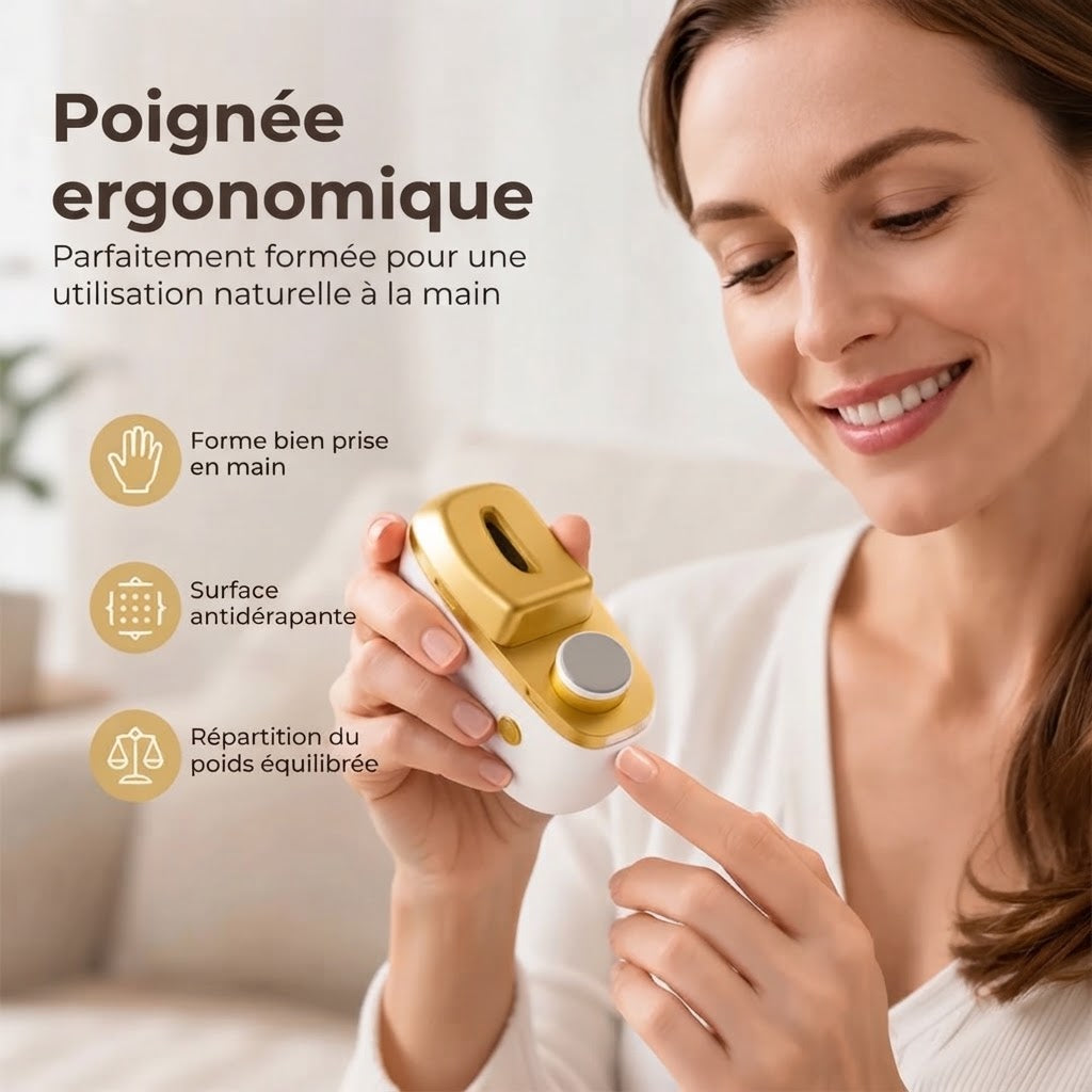 Coupe-ongles électrique avec lime à ongles