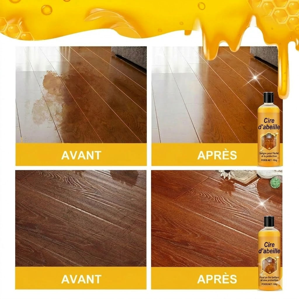 Nettoyant et poli tout-en-un pour surfaces en bois