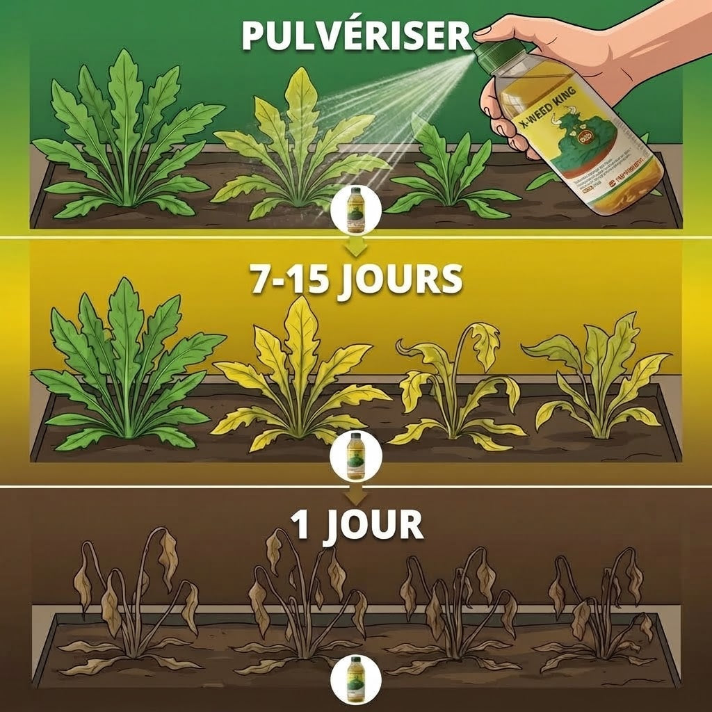 Désherbeur 2 en 1 pour jardin et terrasse