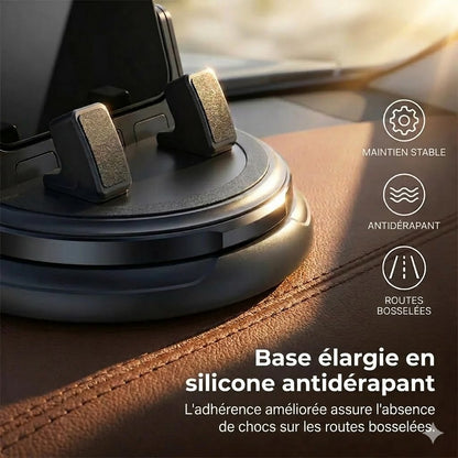 Support de téléphone rotatif à 360° pour tableau de bord