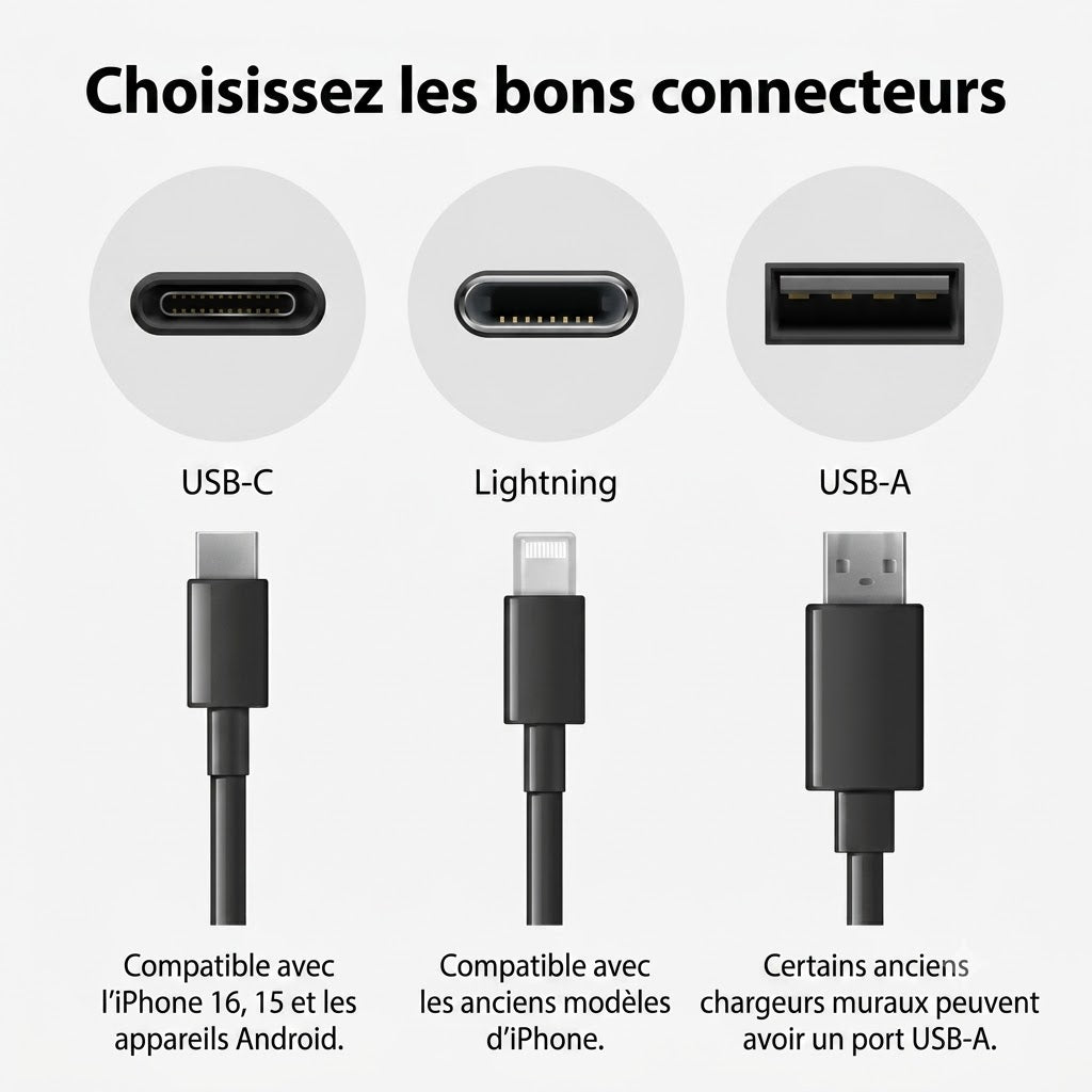 Câble magnétique MagCable – Fini les nœuds, pour toujours