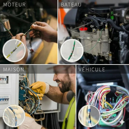 Soudure sans fer – étanche en 10 secondes